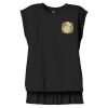 Women's Flowy Muscle Tee With Rolled Cuffs Thumbnail