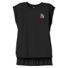 Women's Flowy Muscle Tee With Rolled Cuffs Thumbnail