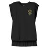 Women's Flowy Muscle Tee With Rolled Cuffs Thumbnail