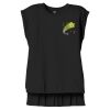 Women's Flowy Muscle Tee With Rolled Cuffs Thumbnail