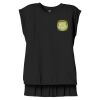 Women's Flowy Muscle Tee With Rolled Cuffs Thumbnail