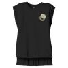Women's Flowy Muscle Tee With Rolled Cuffs Thumbnail