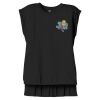 Women's Flowy Muscle Tee With Rolled Cuffs Thumbnail