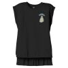 Women's Flowy Muscle Tee With Rolled Cuffs Thumbnail