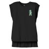 Women's Flowy Muscle Tee With Rolled Cuffs Thumbnail