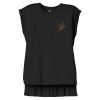 Women's Flowy Muscle Tee With Rolled Cuffs Thumbnail
