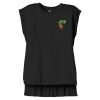 Women's Flowy Muscle Tee With Rolled Cuffs Thumbnail