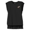 Women's Flowy Muscle Tee With Rolled Cuffs Thumbnail