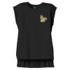Women's Flowy Muscle Tee With Rolled Cuffs Thumbnail