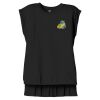 Women's Flowy Muscle Tee With Rolled Cuffs Thumbnail