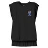 Women's Flowy Muscle Tee With Rolled Cuffs Thumbnail