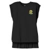 Women's Flowy Muscle Tee With Rolled Cuffs Thumbnail