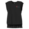 Women's Flowy Muscle Tee With Rolled Cuffs Thumbnail
