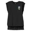 Women's Flowy Muscle Tee With Rolled Cuffs Thumbnail