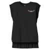 Women's Flowy Muscle Tee With Rolled Cuffs Thumbnail
