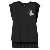 Women's Flowy Muscle Tee With Rolled Cuffs Thumbnail