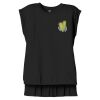 Women's Flowy Muscle Tee With Rolled Cuffs Thumbnail