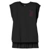 Women's Flowy Muscle Tee With Rolled Cuffs Thumbnail