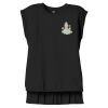 Women's Flowy Muscle Tee With Rolled Cuffs Thumbnail