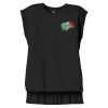 Women's Flowy Muscle Tee With Rolled Cuffs Thumbnail