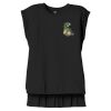 Women's Flowy Muscle Tee With Rolled Cuffs Thumbnail