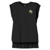 Women's Flowy Muscle Tee With Rolled Cuffs Thumbnail