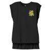 Women's Flowy Muscle Tee With Rolled Cuffs Thumbnail