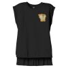 Women's Flowy Muscle Tee With Rolled Cuffs Thumbnail