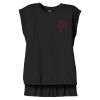 Women's Flowy Muscle Tee With Rolled Cuffs Thumbnail