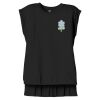 Women's Flowy Muscle Tee With Rolled Cuffs Thumbnail