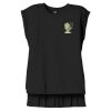 Women's Flowy Muscle Tee With Rolled Cuffs Thumbnail