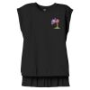 Women's Flowy Muscle Tee With Rolled Cuffs Thumbnail