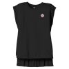 Women's Flowy Muscle Tee With Rolled Cuffs Thumbnail