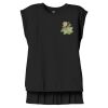 Women's Flowy Muscle Tee With Rolled Cuffs Thumbnail