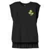 Women's Flowy Muscle Tee With Rolled Cuffs Thumbnail