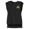 Women's Flowy Muscle Tee With Rolled Cuffs Thumbnail