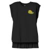 Women's Flowy Muscle Tee With Rolled Cuffs Thumbnail