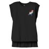 Women's Flowy Muscle Tee With Rolled Cuffs Thumbnail
