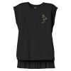 Women's Flowy Muscle Tee With Rolled Cuffs Thumbnail