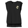 Women's Flowy Muscle Tee With Rolled Cuffs Thumbnail
