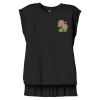 Women's Flowy Muscle Tee With Rolled Cuffs Thumbnail