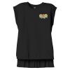 Women's Flowy Muscle Tee With Rolled Cuffs Thumbnail