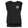 Women's Flowy Muscle Tee With Rolled Cuffs Thumbnail