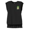 Women's Flowy Muscle Tee With Rolled Cuffs Thumbnail
