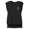 Women's Flowy Muscle Tee With Rolled Cuffs Thumbnail