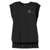 Women's Flowy Muscle Tee With Rolled Cuffs Thumbnail