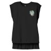 Women's Flowy Muscle Tee With Rolled Cuffs Thumbnail