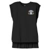 Women's Flowy Muscle Tee With Rolled Cuffs Thumbnail