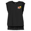 Women's Flowy Muscle Tee With Rolled Cuffs Thumbnail