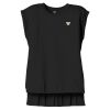 Women's Flowy Muscle Tee With Rolled Cuffs Thumbnail